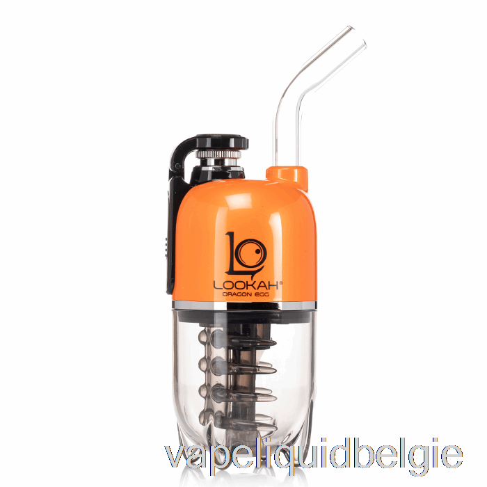 Vape Smaken Lookah Dragon Egg E-rig Vapor Kit Oranje